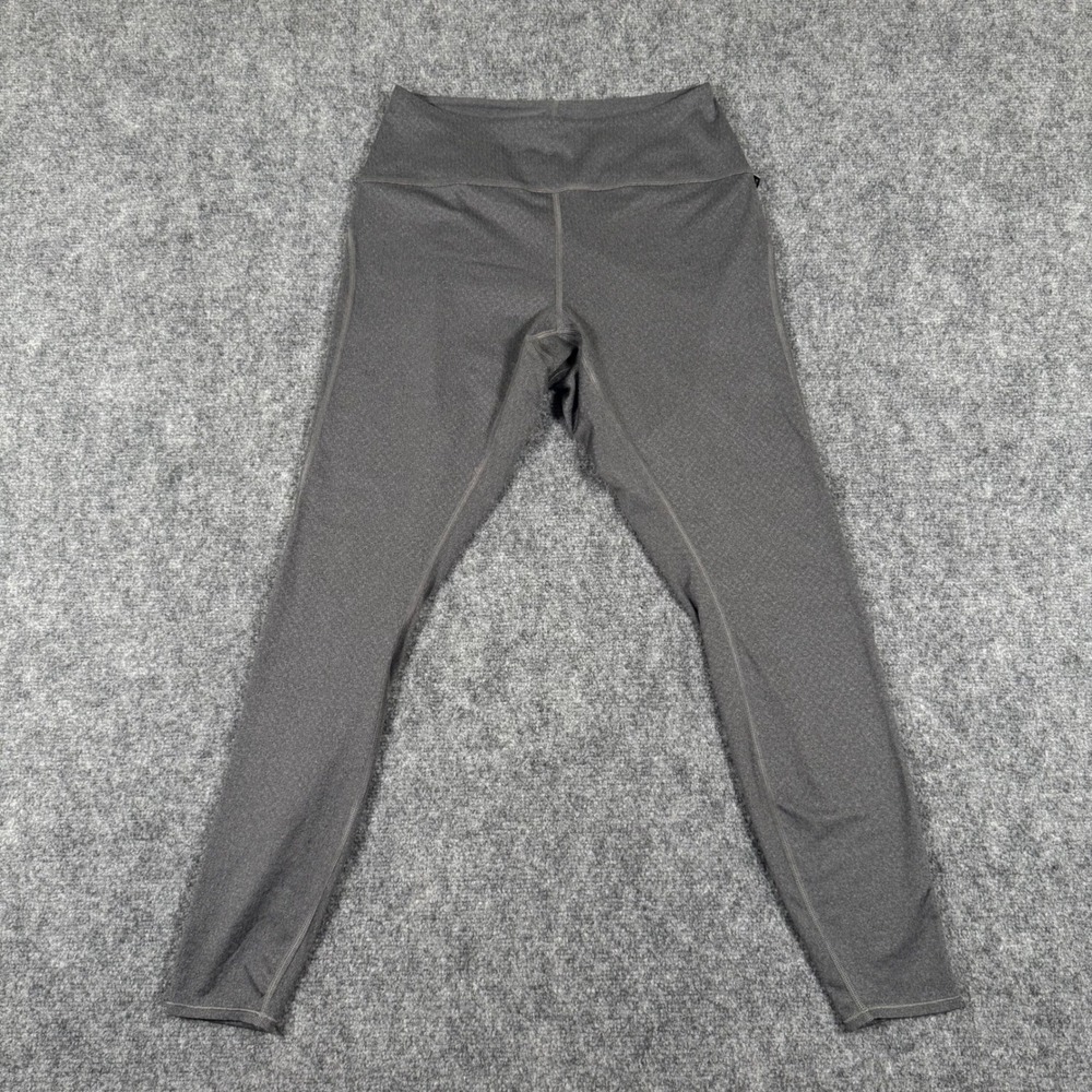 REI Co-op Womens Small Gray Athletic Leggings High Waist Activewear